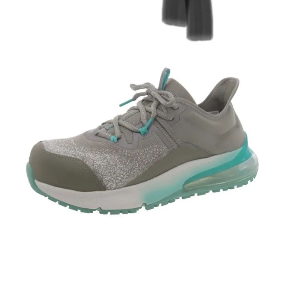 Shoes For Crews Athletic Shoes in Beige and Teal